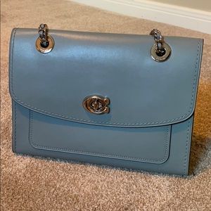 Parker mint Coach purse